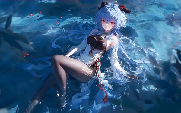 甘雨椰羊撕碎衣服挤奶;甘雨椰羊撕碎衣服的获取方式